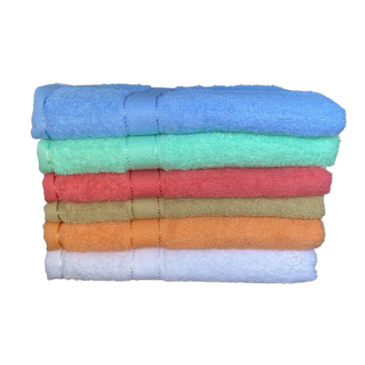 Комплект от 6 кърпи, 70 х 140 см, цветни, MS-570