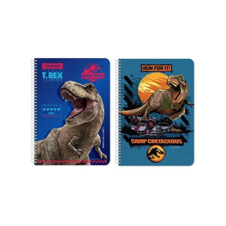 Luna 8547423 Jurassic World - T-rex jegyzetfüzet kétféle változatban A4 60lapos