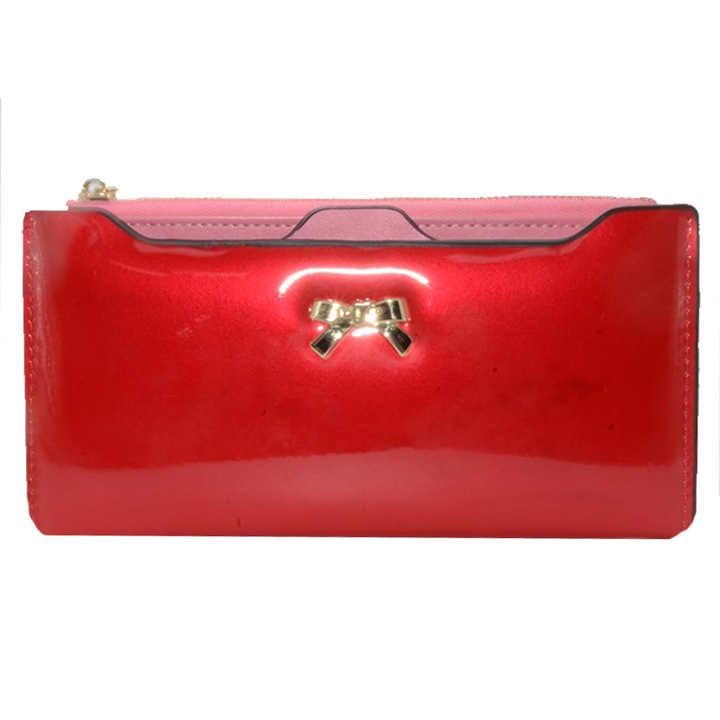 Portofel pentru dama Mini Junior PPS-71, Rosu