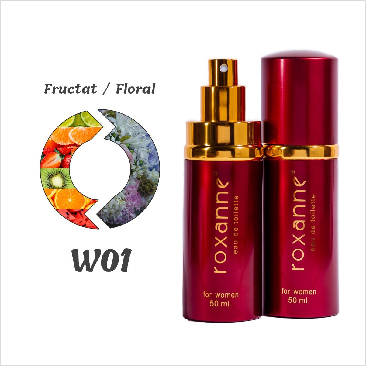 Parfum Roxanne W01, Sunday Morning, Fructat-Floral, Femei, 50 ml 