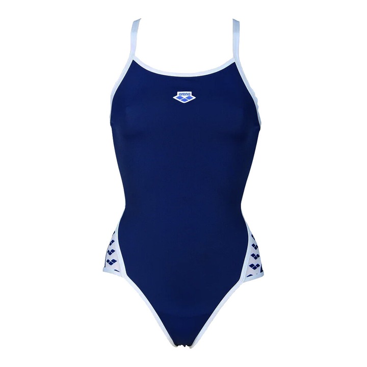 Дамски бански Arena Icons Solid Super Fly Swimsuit, тъмно син, 32