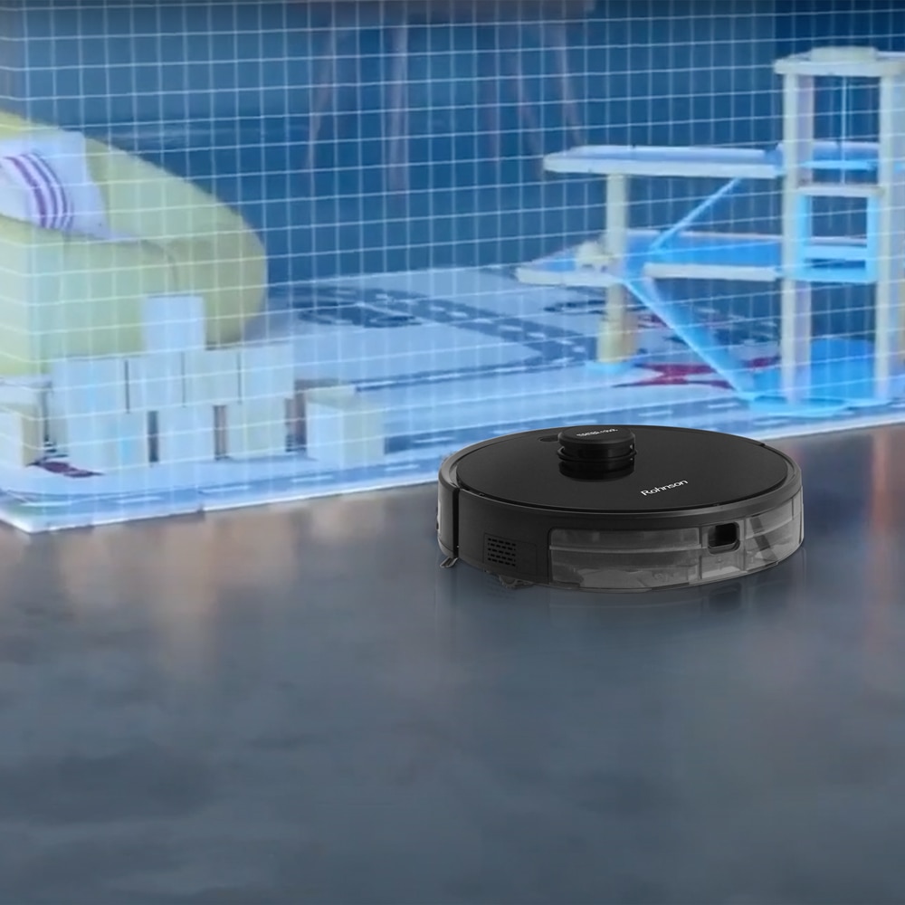 Robot aspirator cu Wi-Fi, Rohnson Mamba Robot RM01