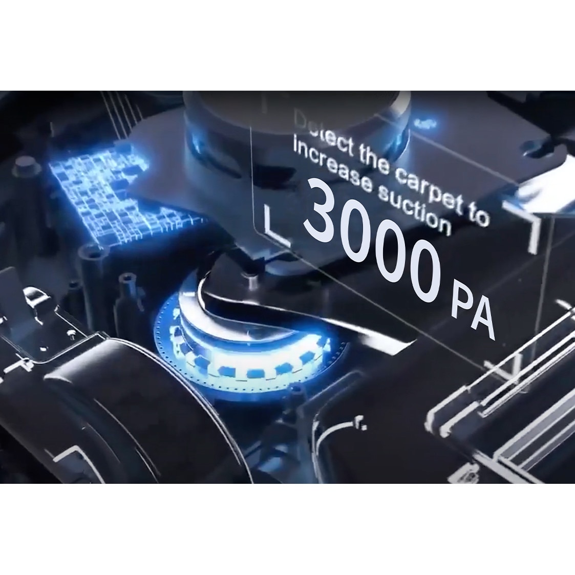 Robot aspirator cu Wi-Fi, Rohnson Mamba Robot RM01
