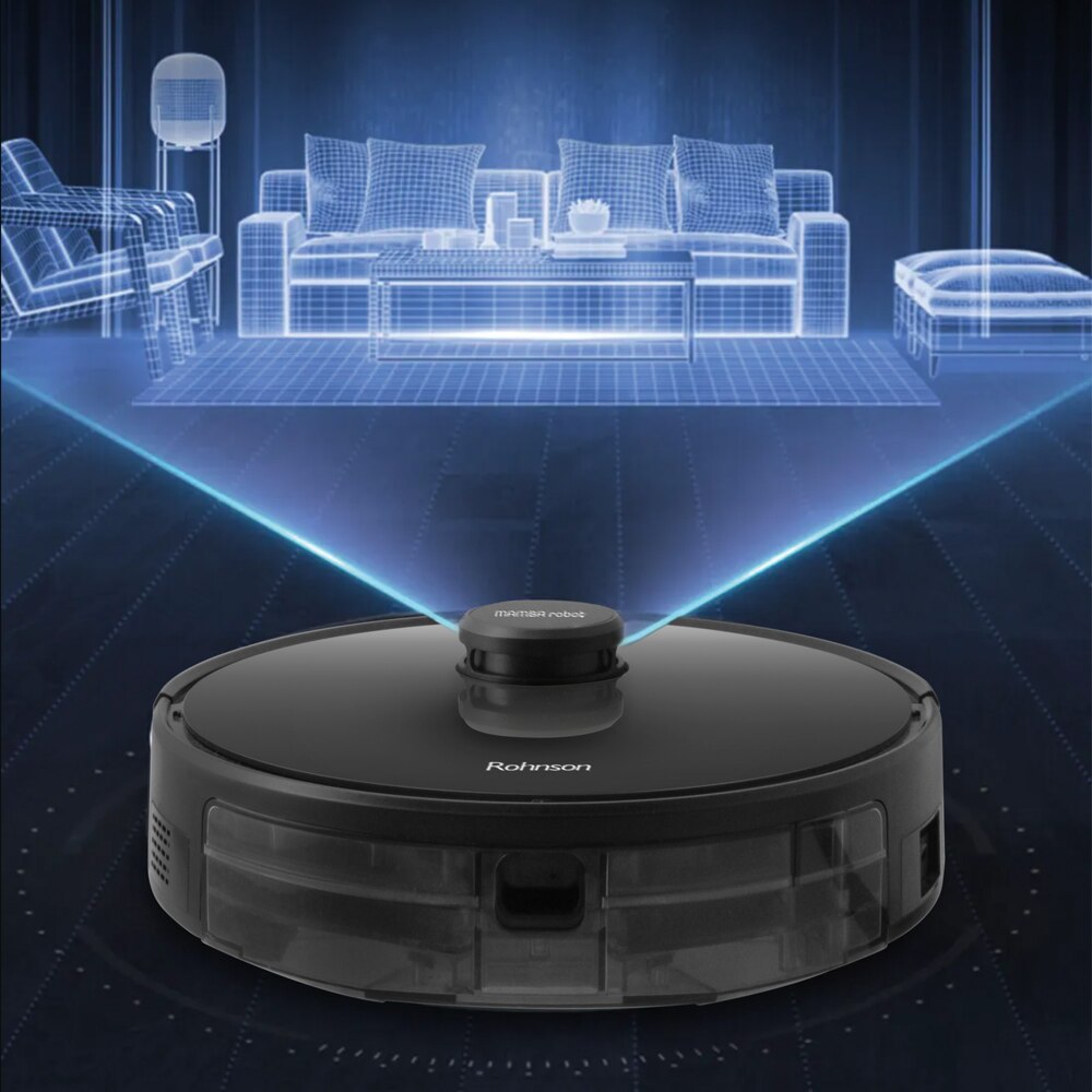 Robot aspirator cu Wi-Fi, Rohnson Mamba Robot RM01