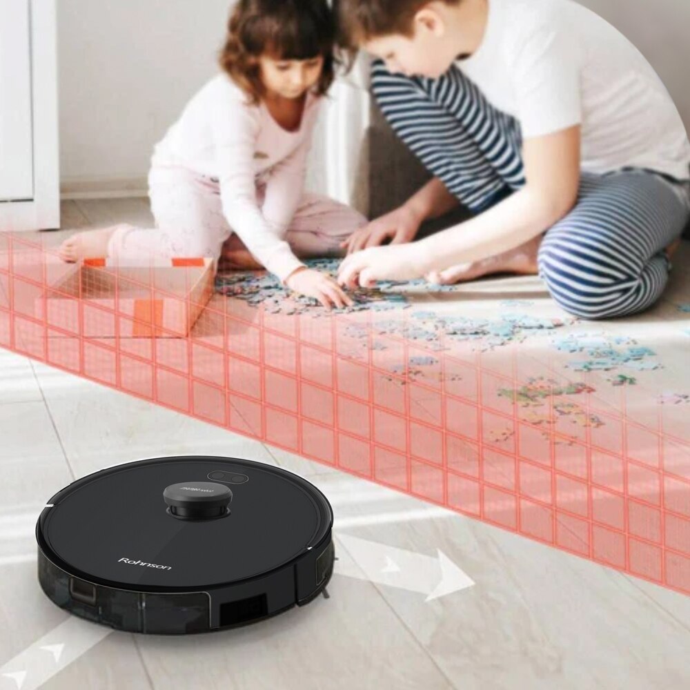 Robot aspirator cu Wi-Fi, Rohnson Mamba Robot RM01