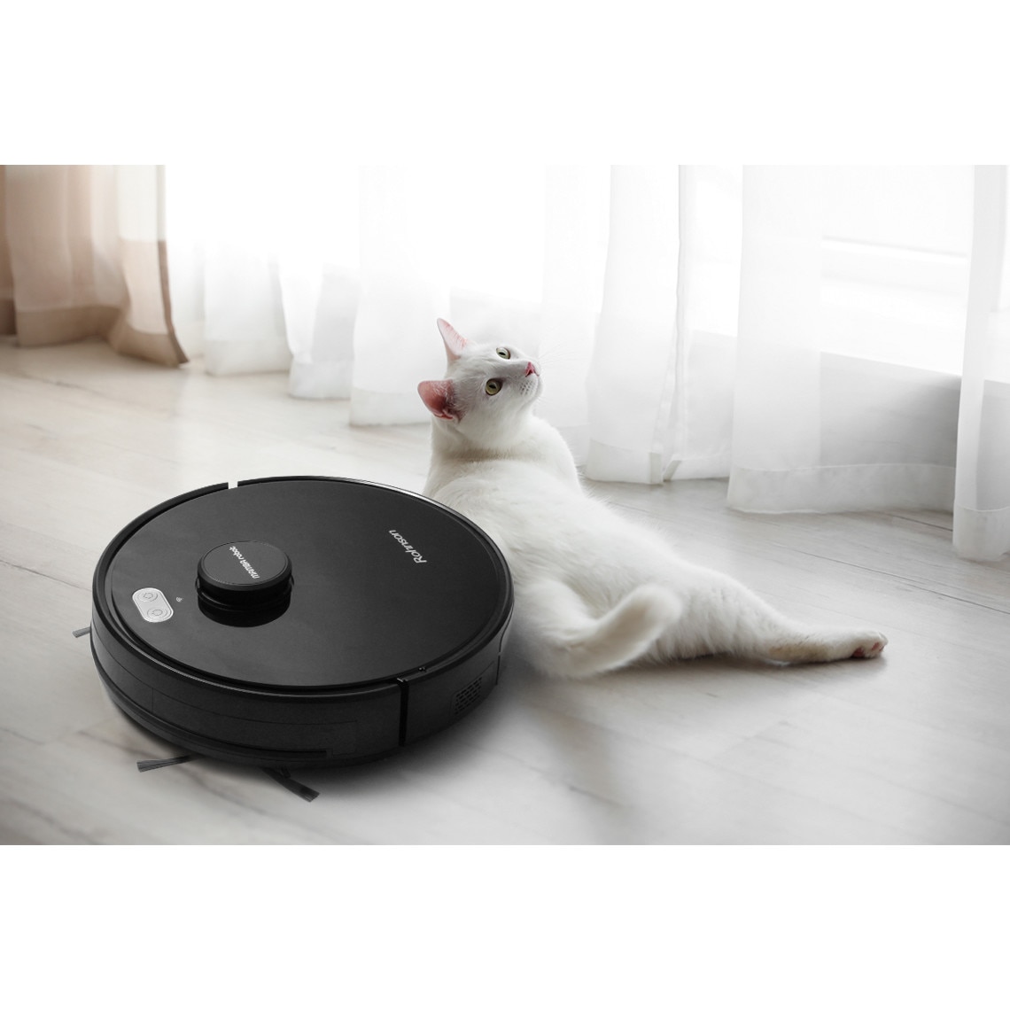 Robot aspirator cu Wi-Fi, Rohnson Mamba Robot RM01