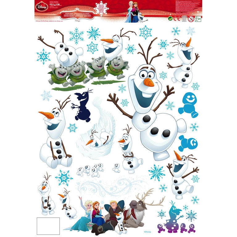 Sticker pentru geam - OLAF, 42 x 30 cm