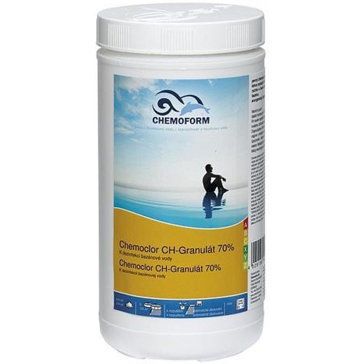 Klór Chemoform 0401, szuper sokk 70%, stabilizálatlan, 1 kg