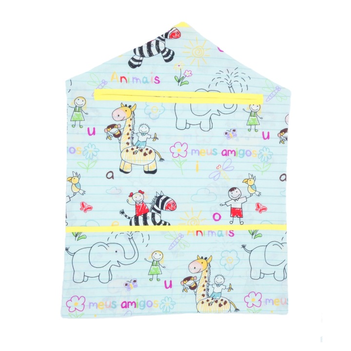 Geanta suport, Milvengo, Animale, Multicolor