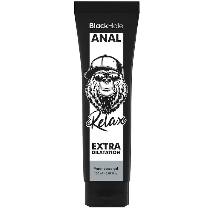 Erotica Black Hole Anal Relax síkosító, extra tágító, nyugtató, relaxáló, 150 ml