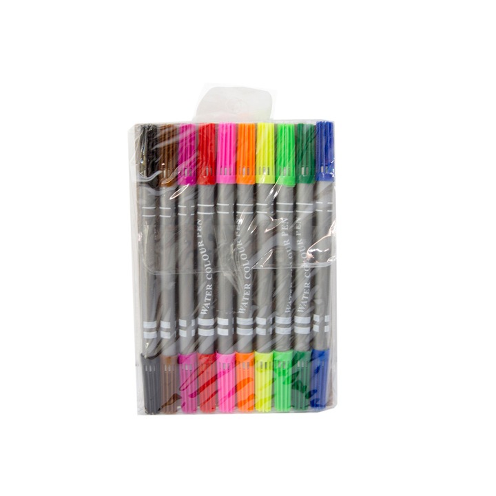 Set carioci cu 2 capete 10 culori