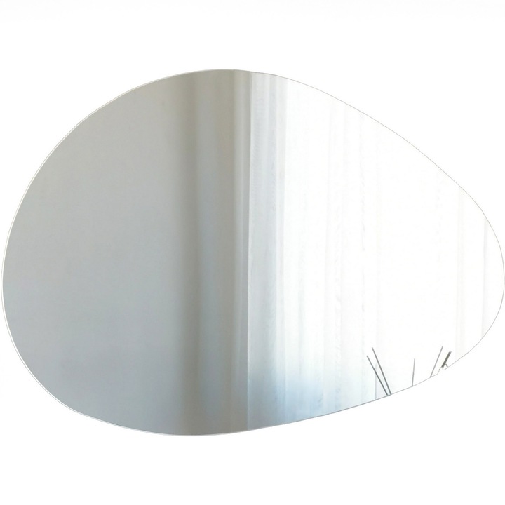 Kalune Amy Design tükör, MDF, 90x1,2x60xcm, fekete