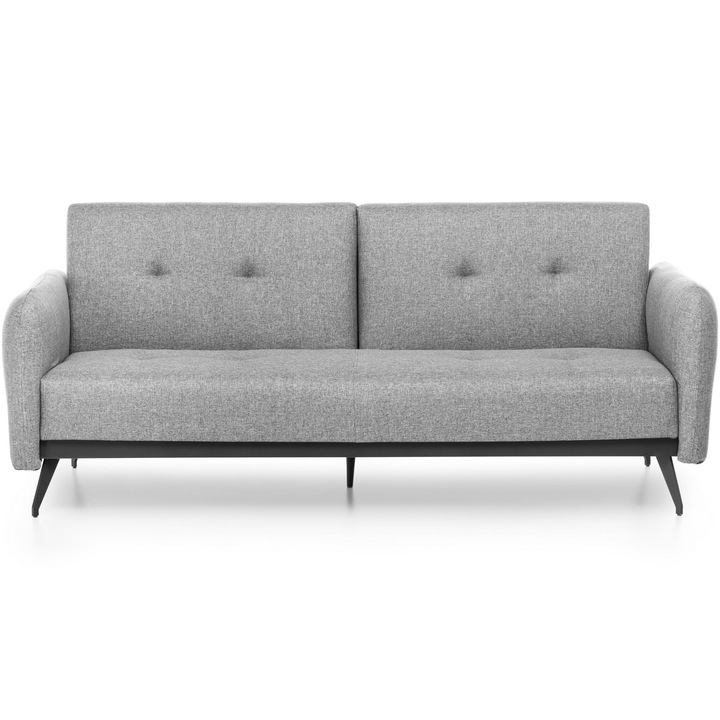 Canapea extensibila cu 3 locuri Atelier Del Sofa Gwen, 225x100x90cm, Gri