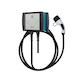 Statie incarcare masini electrice, 7.4 kW, monofazata, cablu Type 2, curent setabil 8-32 A, aplicatie mobila, AMP107T2GC-CP, AMPEVO