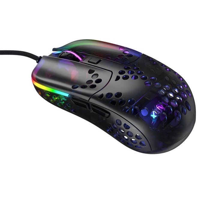 Мишка за игри, Xtrfy MZ1, RGB/черен