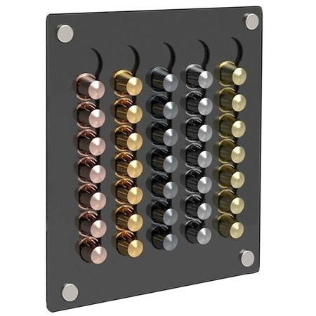 13. Органайзер за кафе капсули Quasar & Co.®, Nesspresso, магнитен, До 35 капсули