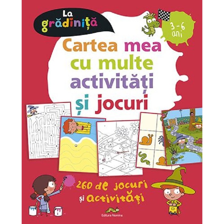 Cartea Mea Cu Multe Activitati Si Jocuri - Benedicte Carboneill, Patrick Morize