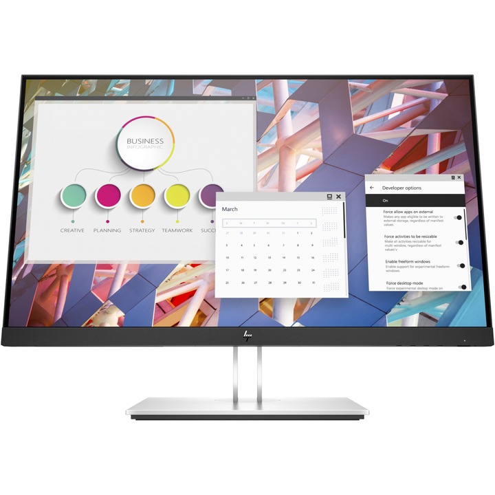 Monitor HP E-Display E24 G4, 23,8" IPS, Full HD, 16:9 Display Port