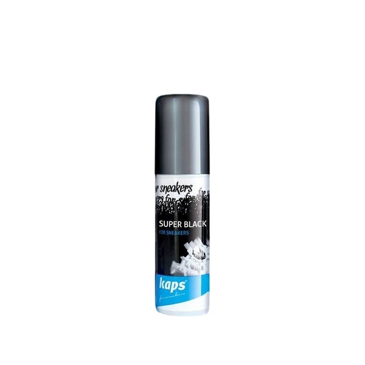 Solutie intretinere incaltaminte Kaps, 75ml, Negru