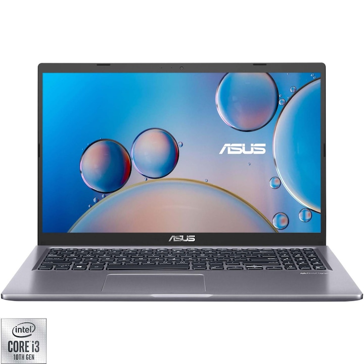 Laptop ASUS X515FA cu procesor Intel® Core™ i3-10110U pana la 4.10 GHz, 15.6", Full HD, IPS, 8GB, 256GB SSD, Intel® UHD Graphics, No OS