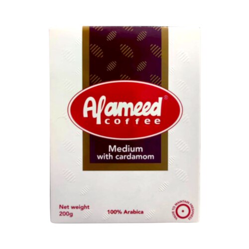 Кафе блонд смляно с кардамон Alameed, 200 гр - eMAG.bg