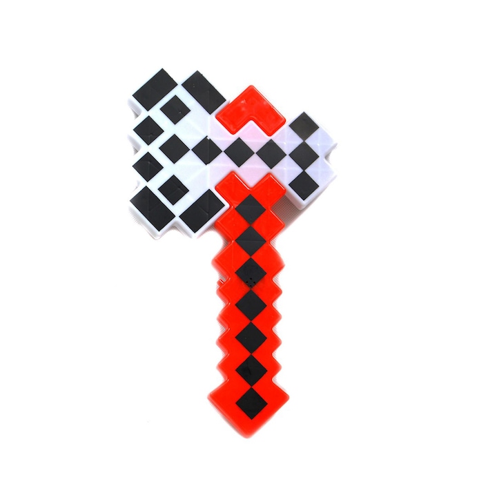 Брадва Minecraft, 36 см, червен