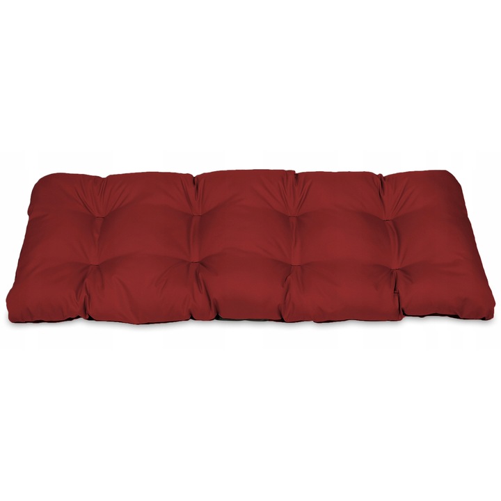 Perna banca gradina, terasa, mobilier, Visiniu, 140x50 cm, exterior, impermeabila, pentru balansoar, paleti, banca, Superkissen24