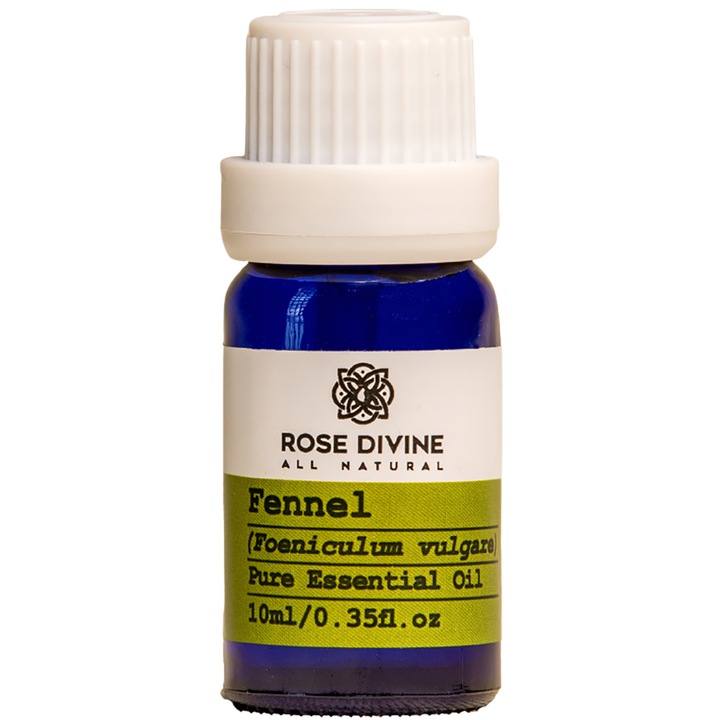 Ulei esential de Fenicul Rose Divine, 100% ulei pur, 10 ml