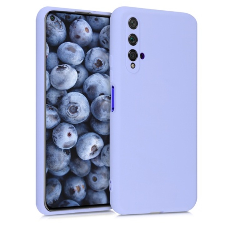Tok Huawei Nova 5T-hez, szilikon, lila, 52624.139