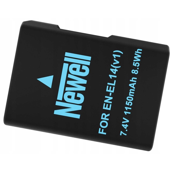 Съвместима с Newell батерия Nikon, EN-EL14, черна