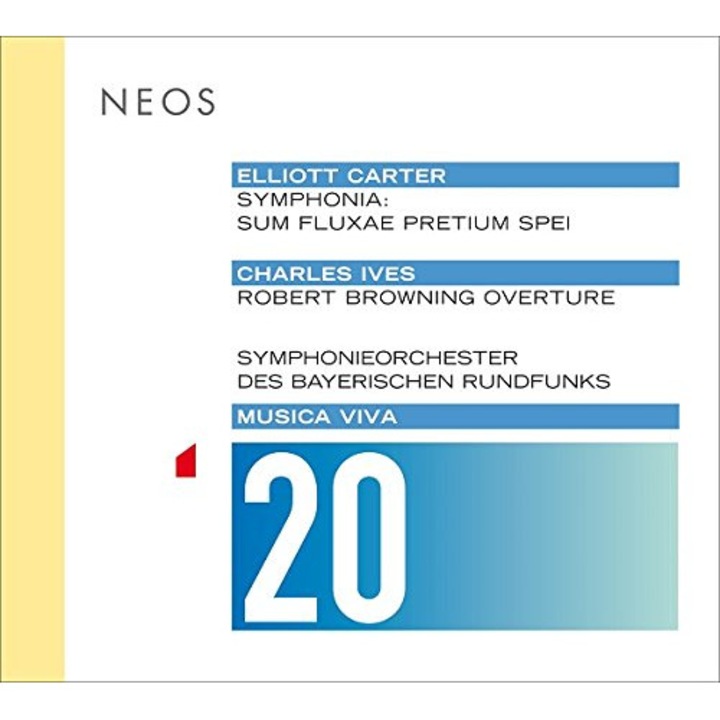 Elliott Carter, Charles Ives - musica viva vol.20 CD