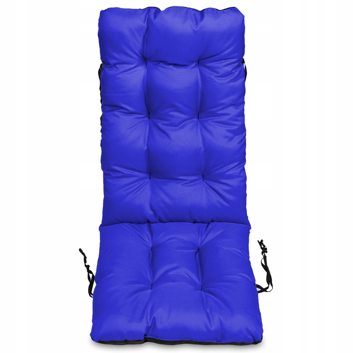 Възглавница за градински стол, SuperKissen24, 48x48x75 см, Синя