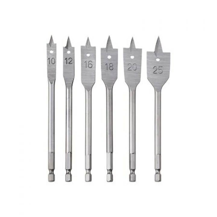 Set Burghie Lemn Plate 10-25mm - 6p