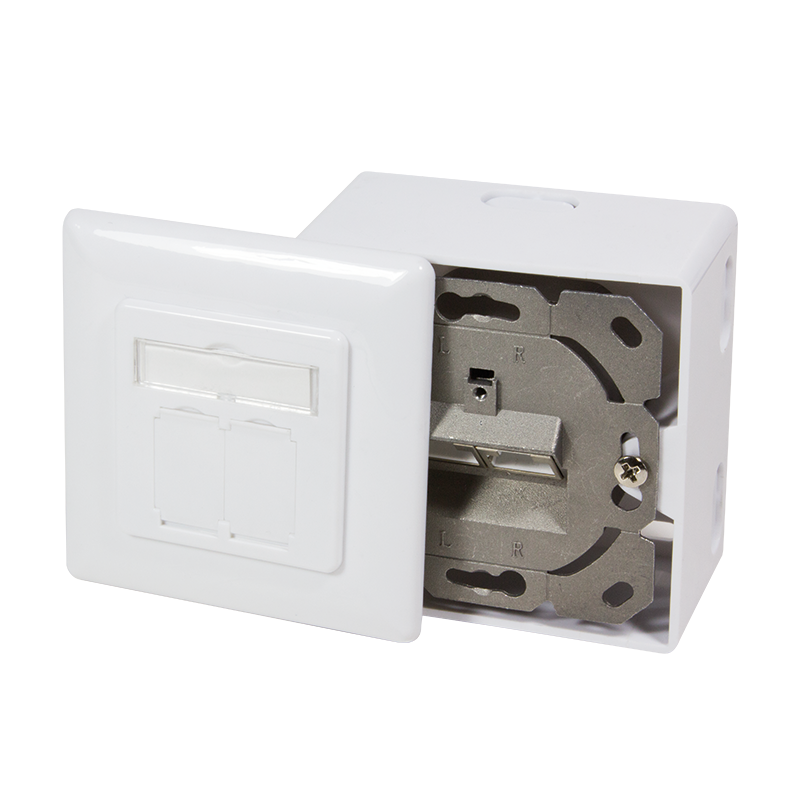 Priza RJ-45 cu 2 iesiri Logilink pentru cablu FTP NP0039A, Cat6, Krone ...