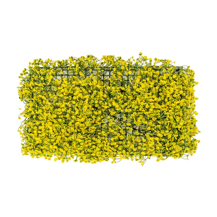 Ограда, изкуствена 40x60см, жълта / CD3694_1
