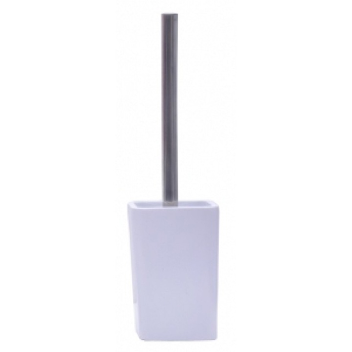 WC-papír kefetartó Inter Ceramic Gladiola ICCA 55094, hőálló gyanta, fehér
