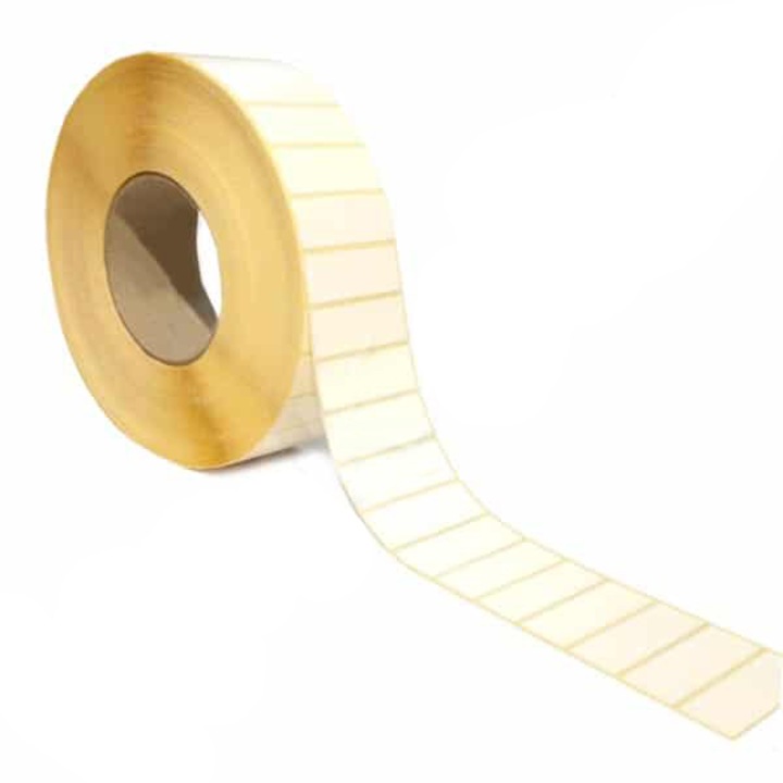 Rola de etichete autoadezive, 52x18 mm, 5000 buc, alb