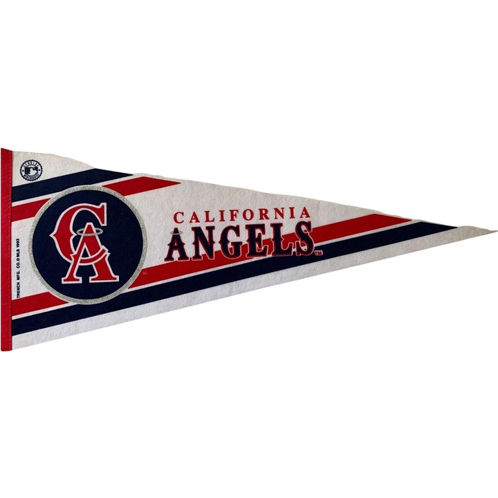 Знаме USArticlesEU California Angels, 31x72 см