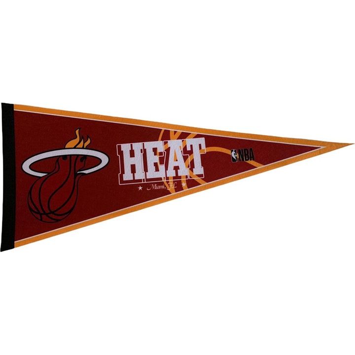 Знаме USArticlesEU Miami Heat, 31x72 см