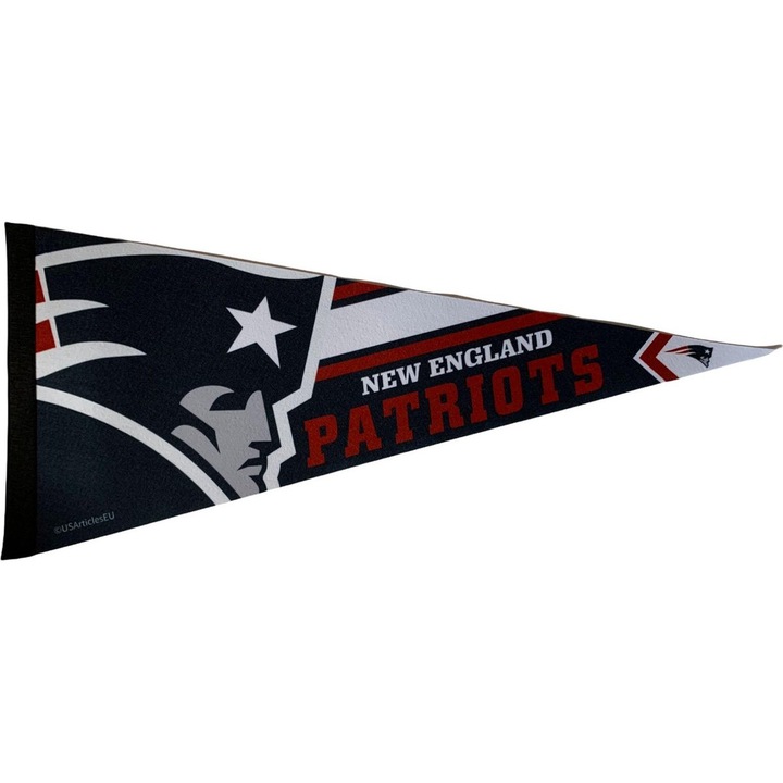 Знаме USArticlesEU New England Patriots, 31x72 см