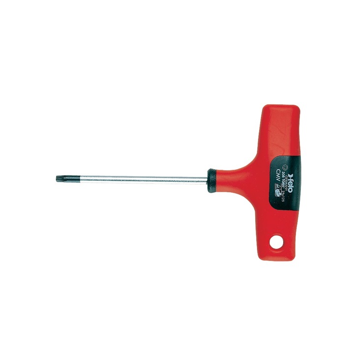 Отвертка с T дръжка, Felo, 200 мм, накрайник TORX Tx40