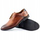 Pantofi barbati Olivier, Piele naturala, Maro, 44