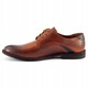 Pantofi barbati Olivier, Piele naturala, Maro, 44