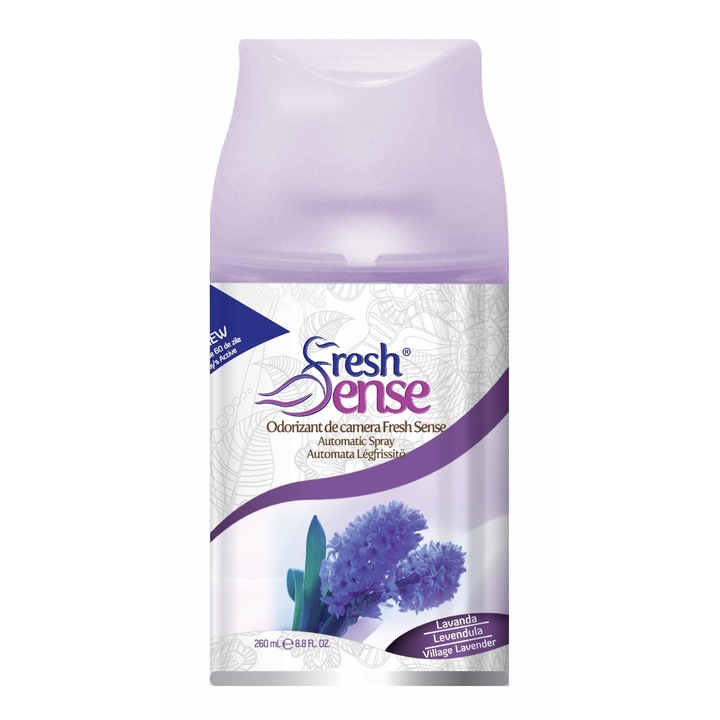 Fresh Sense légfrissítő utántöltő, Levendula, 260ml