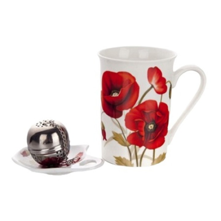 Set ceai 3 piese 340ml Banquet Maci