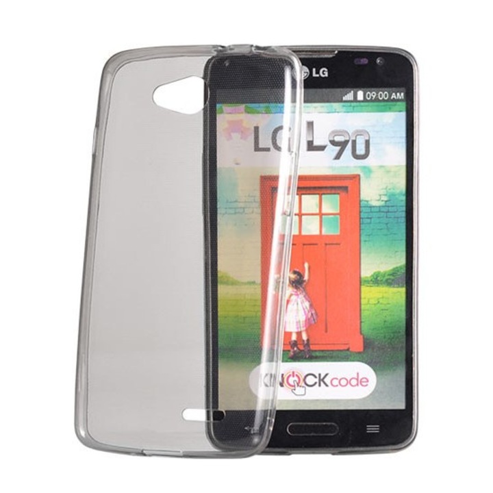 Силиконов гръб Ултра тънък 0,3mm LG G3 G3S, Черен