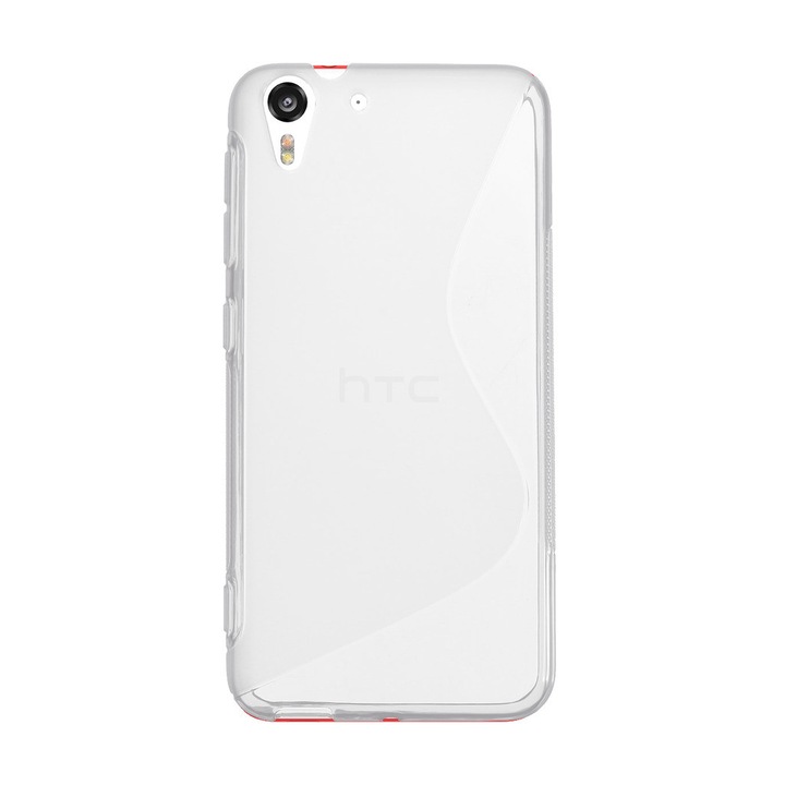 Силиконов гръб S-Line HTC ONE M8, Бял