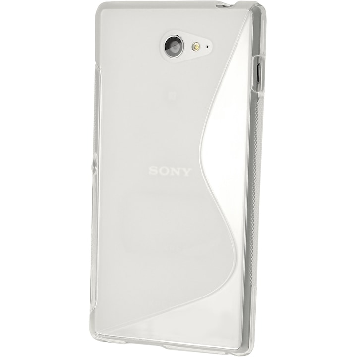Силиконов гръб S-Line Sony Xperia M5, Прозрачен