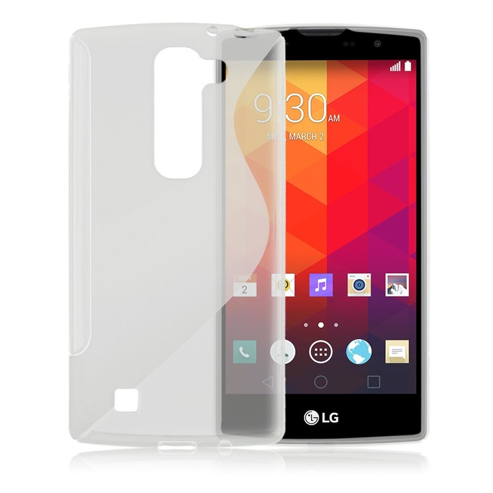 Силиконов гръб S-Line LG G3 G3S (D722), Прозрачен