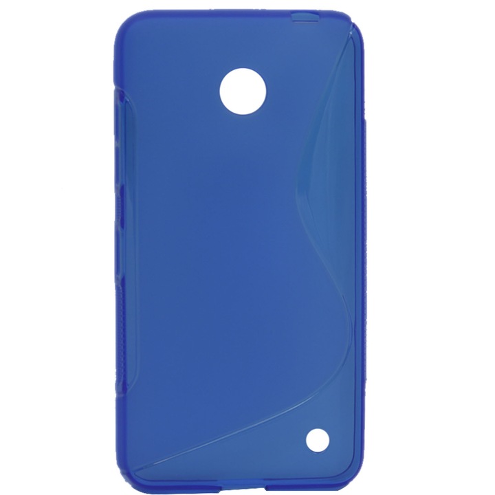 Силиконов гръб S-Line Nokia Lumia 520, Син